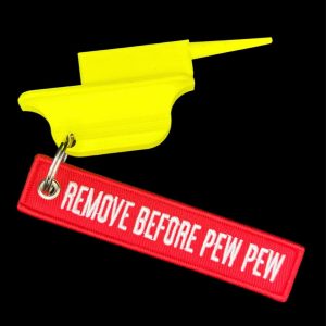 AR-15 Chamber Flag and Dust Cover